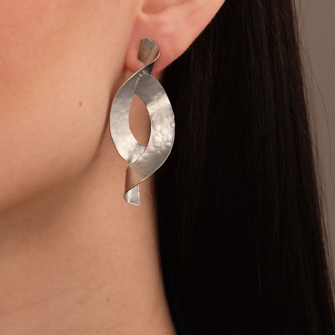 Orecchini Spirale - Argento