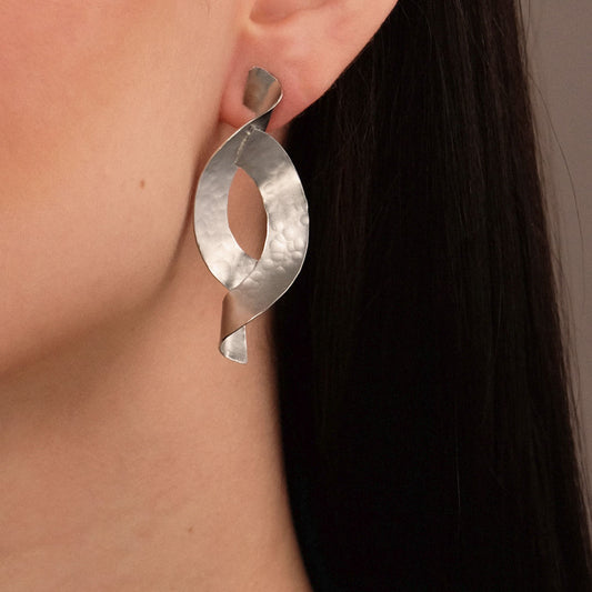 Orecchini Spirale - Argento