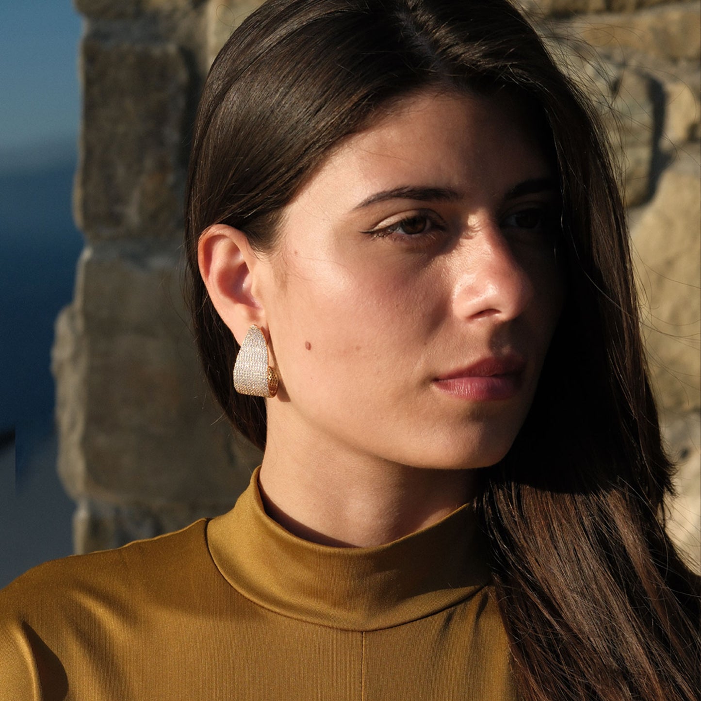 Orecchini Guglia - Oro