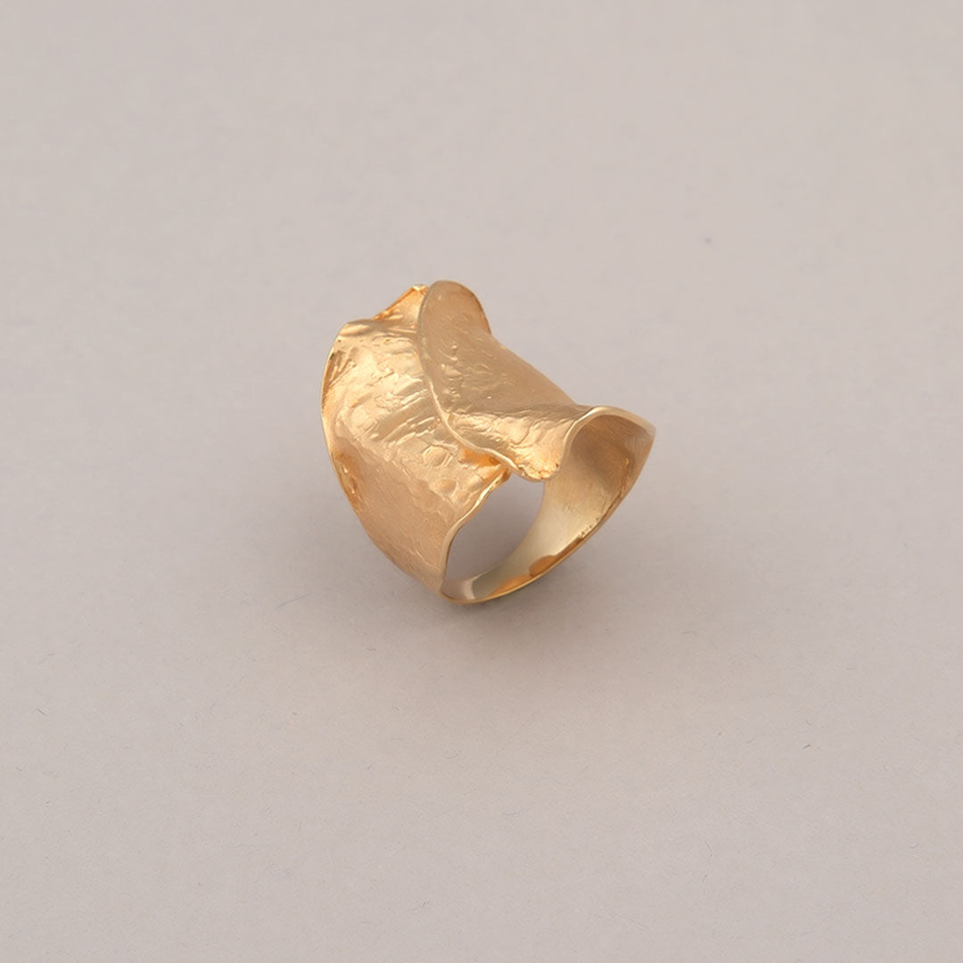 Anello Browse - Argento dorato
