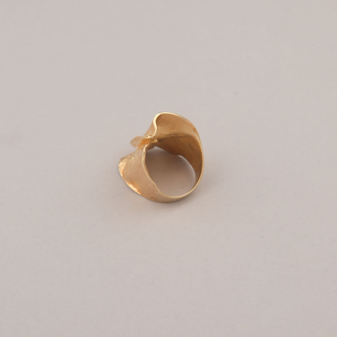 Anello Browse - Argento dorato