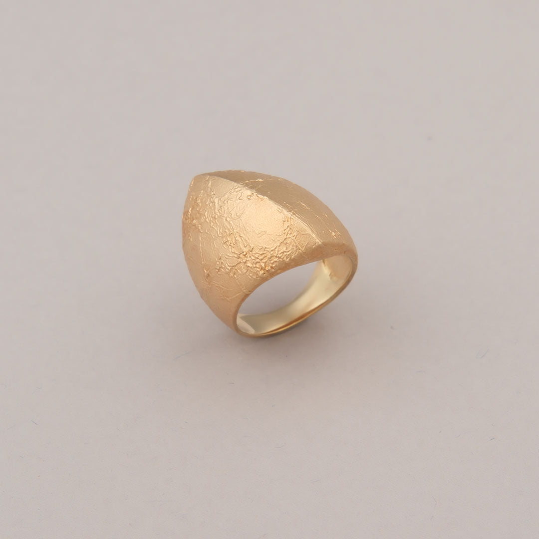 Anello Crete - Argento dorato