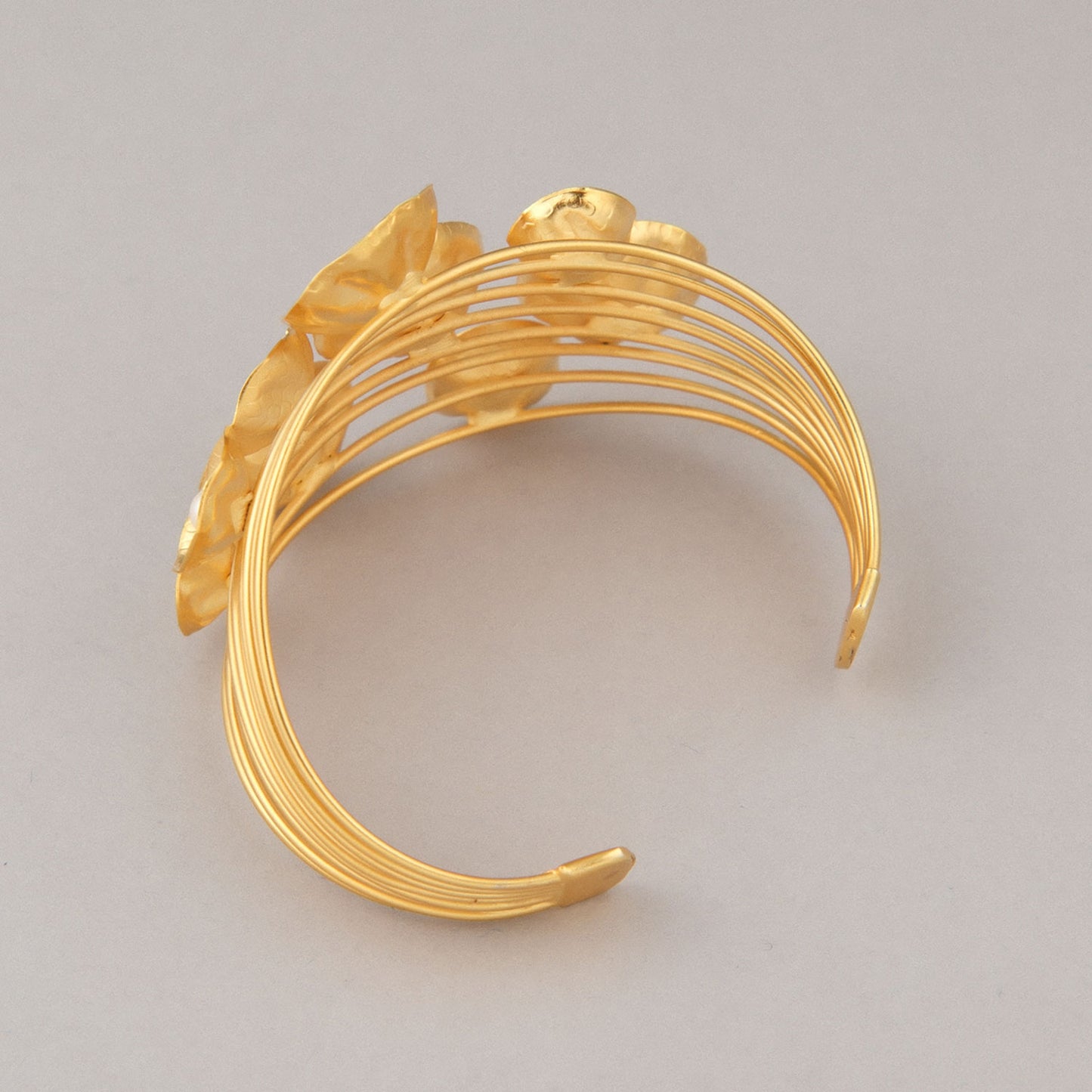 Bracciale Fiori - Dorato