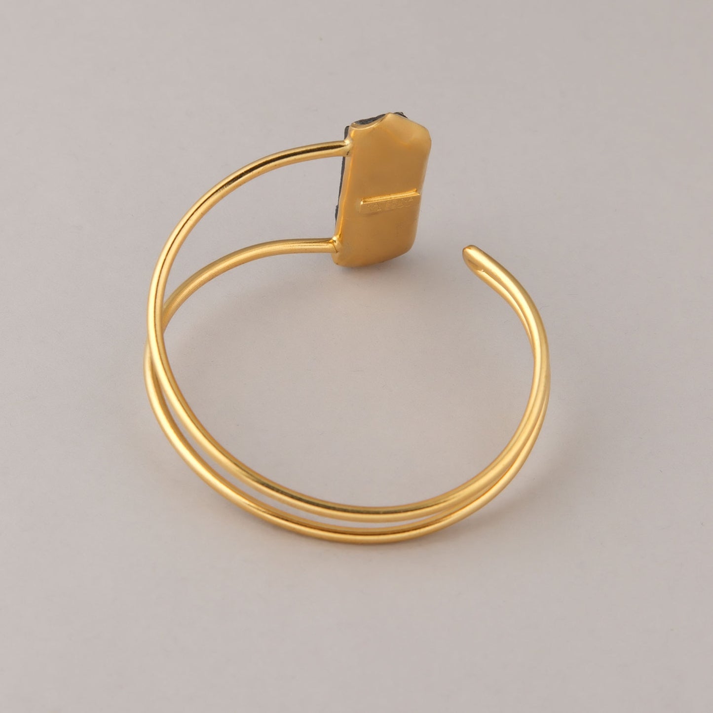 Bracciale Lesena - Dorato con tormalina