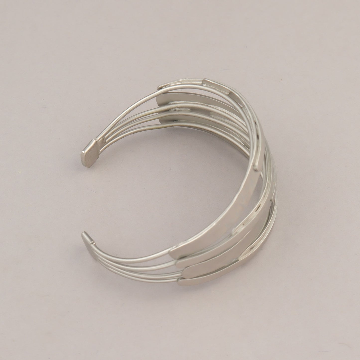 Bracciale Doppio - Argentato