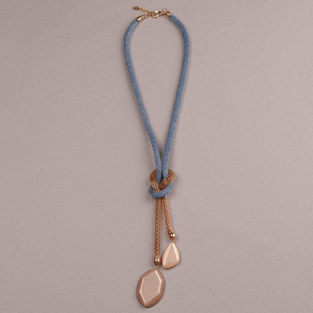Tie Necklace - Cloud