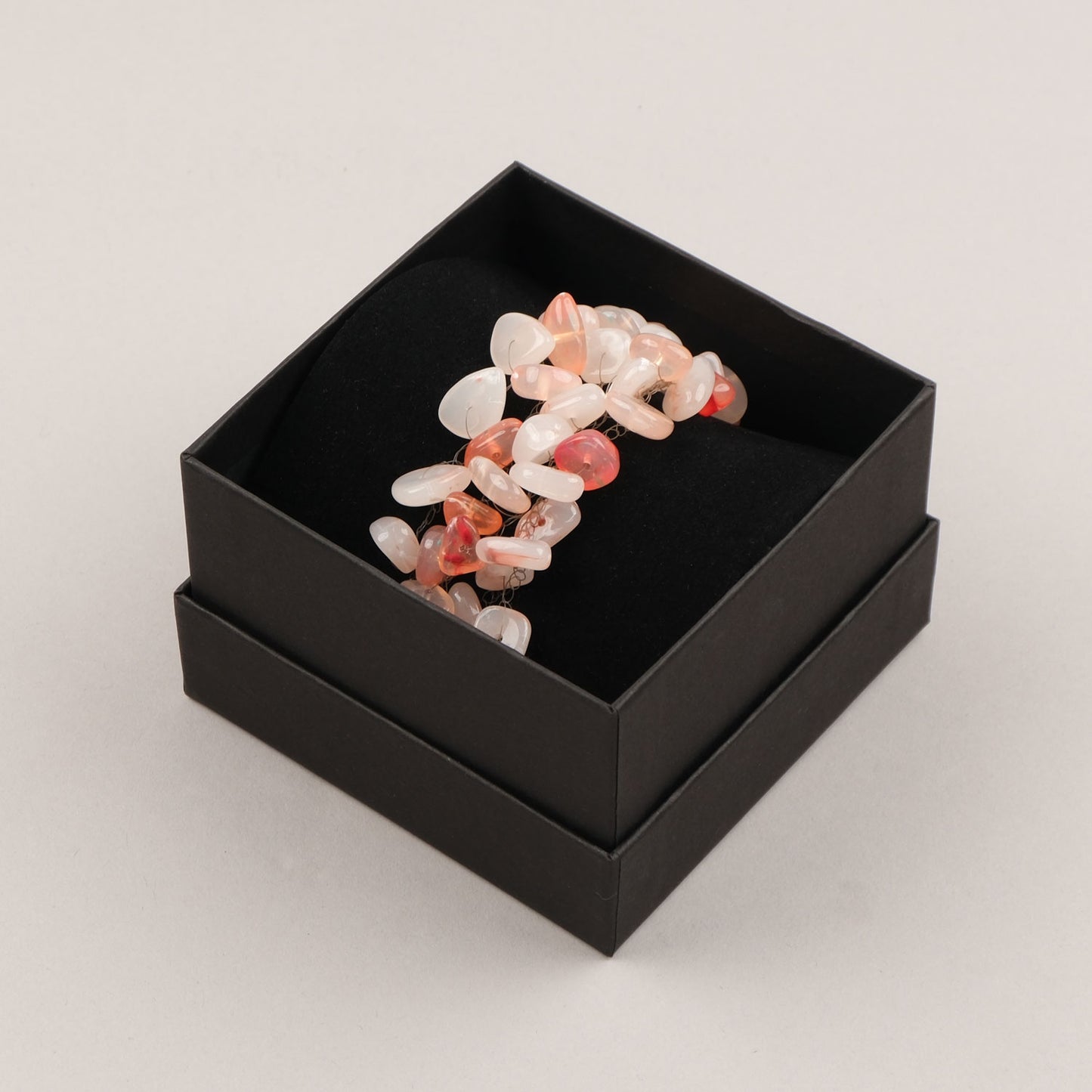 Bracciale Atmosfere - Rosa pesca