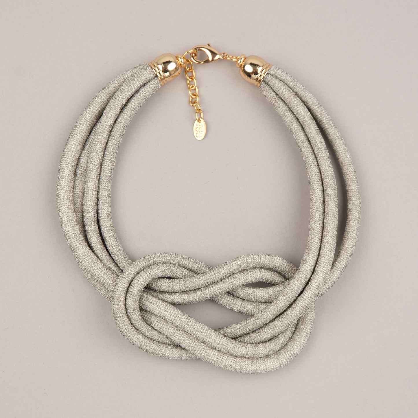 Collana Nodo4 - Grigio