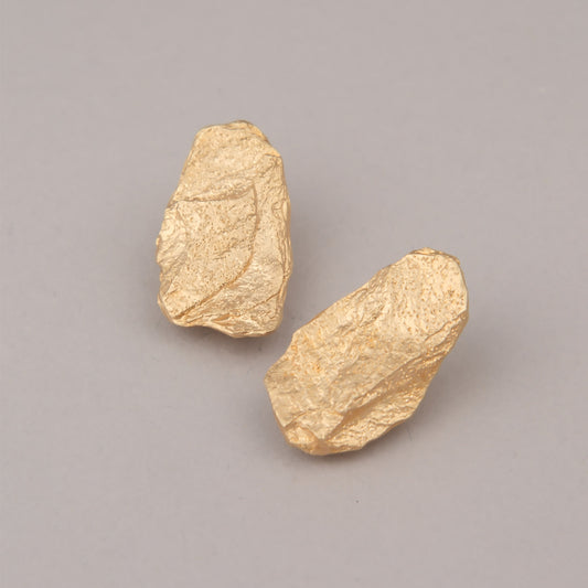 Orecchini Cliff Medio - Argento dorato