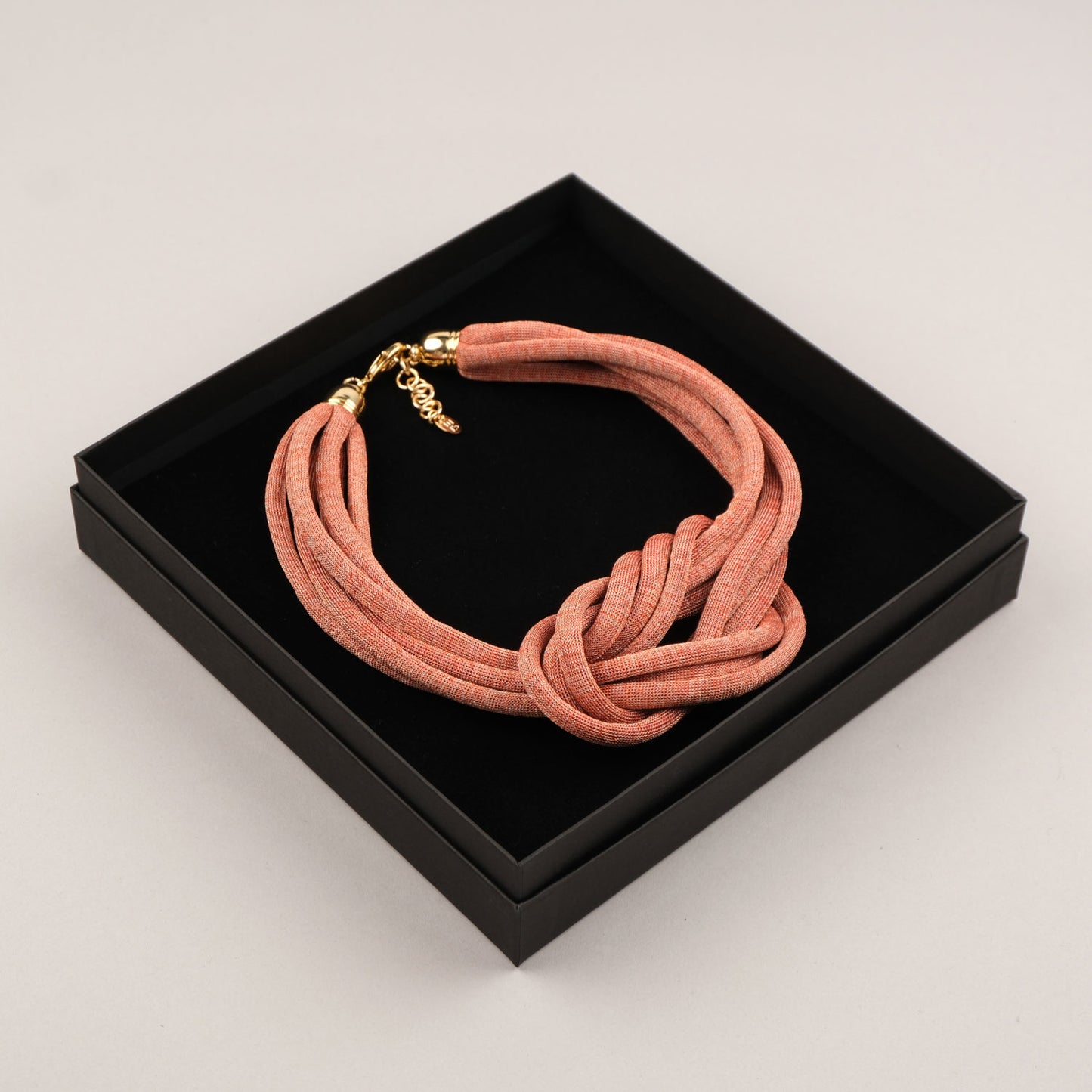 Collana Nodo6 - Corallo