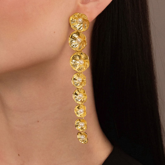 Orecchini Scrigno - Dorato