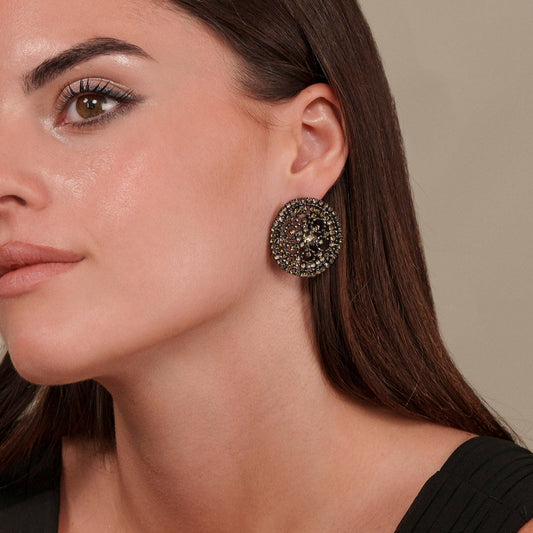 Orecchini Espedia - Antracite