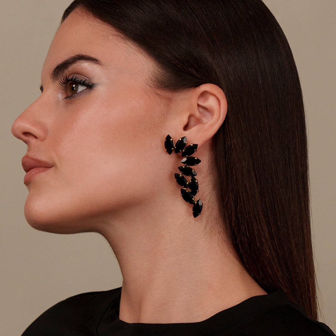 Artemide Earrings - Black