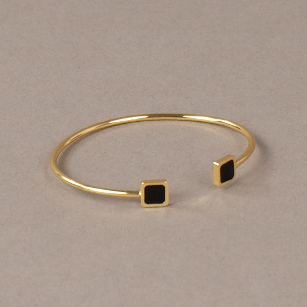 bracciale-donna-quadrati-nero-dorato-francesca-bianchi-design
