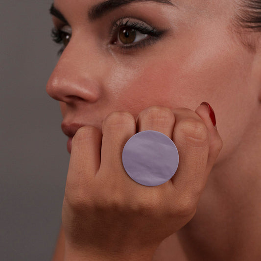 Slate Ring - Wisteria