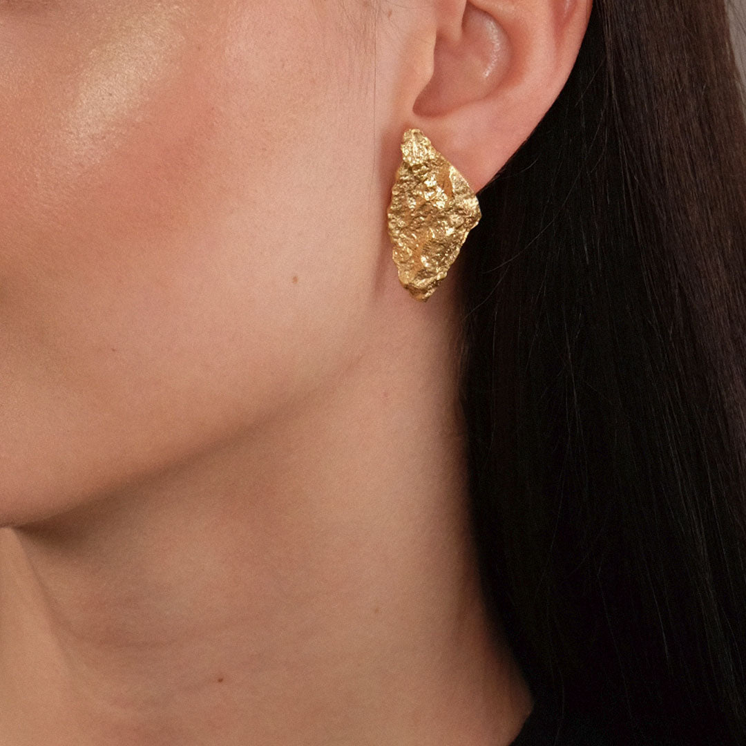 Orecchini Soil - Argento dorato