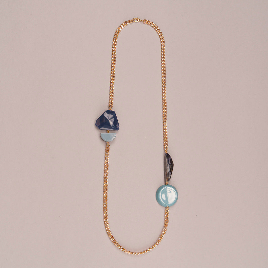 Collana Melange Blu