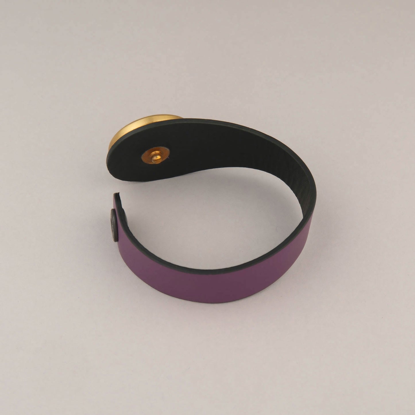 Bracciale Bottone - Viola