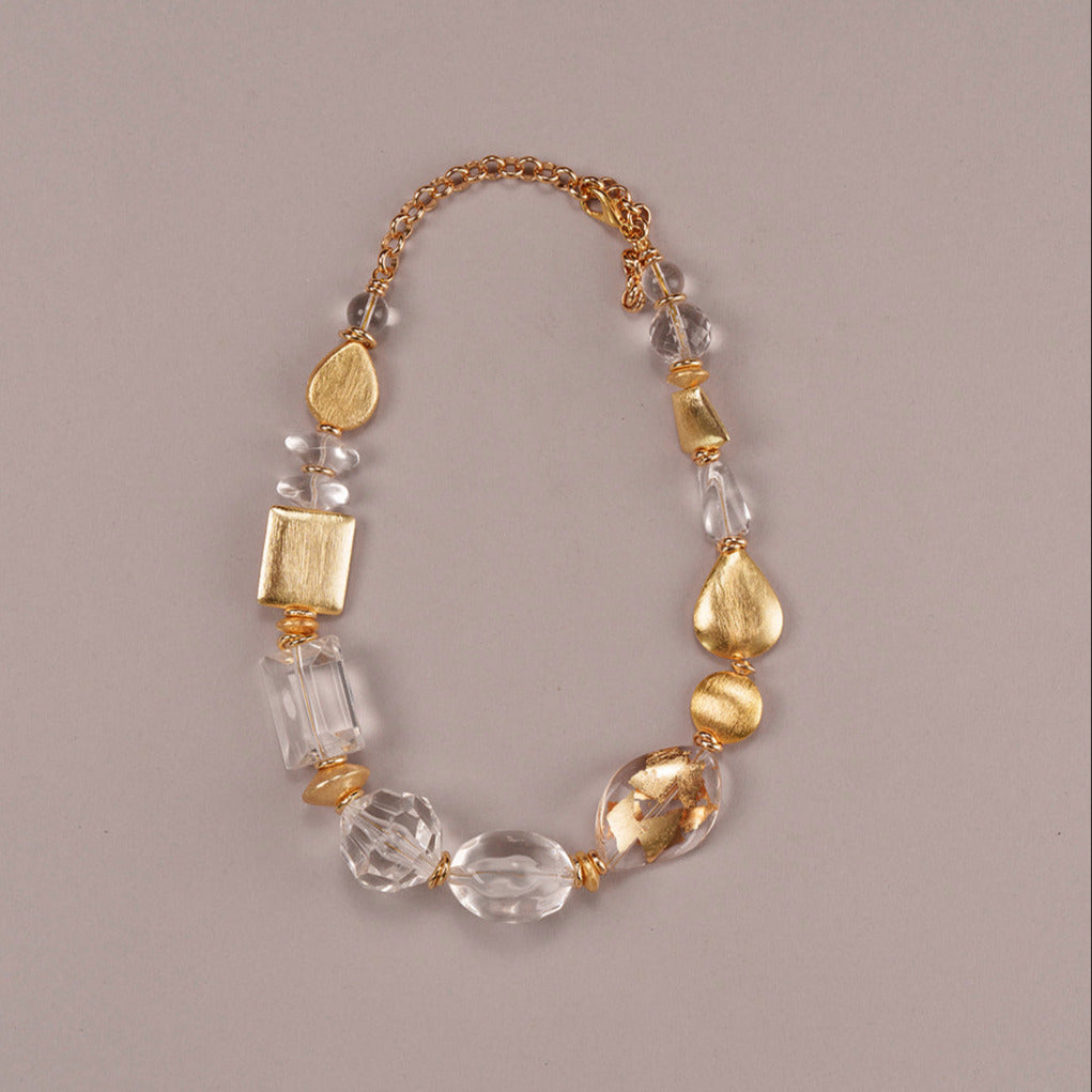 Collana Foglia d'oro