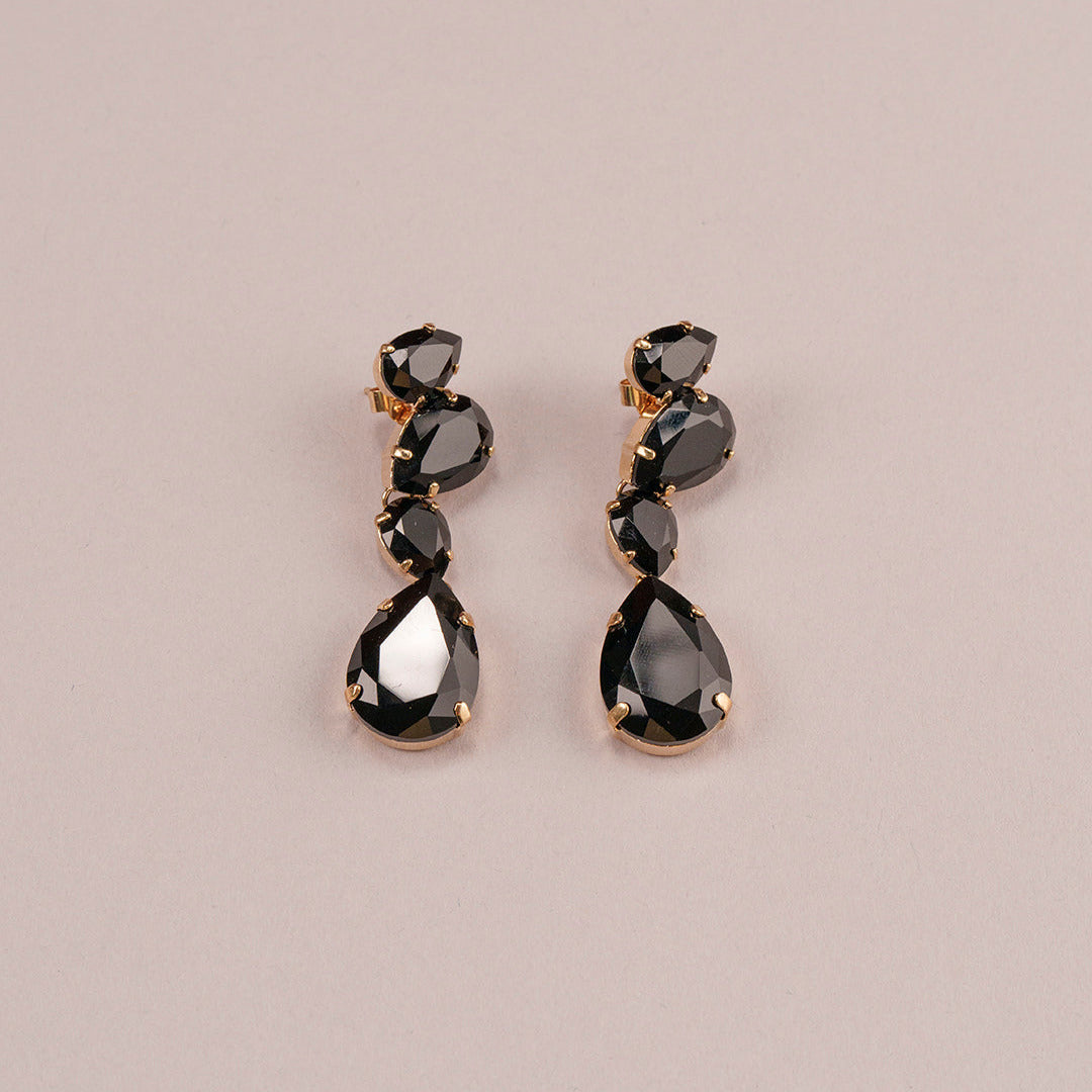 Demeter Earrings - Black