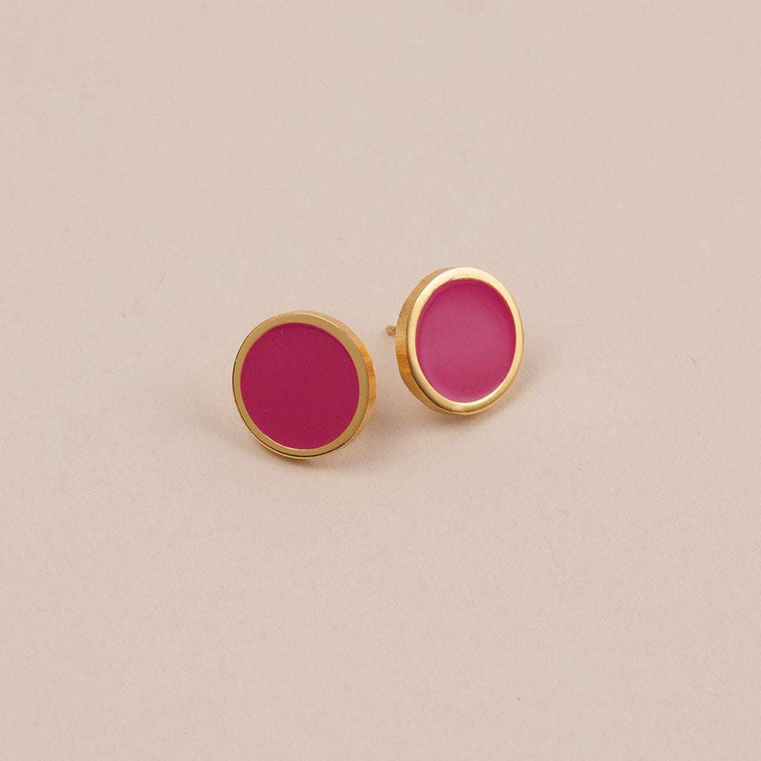 orecchini-donna-cerchio-fucsia-francesca-bianchi-design_frontali
