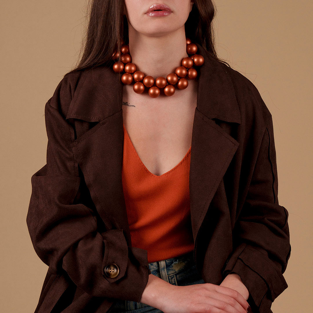 Resin Sphere Necklace
