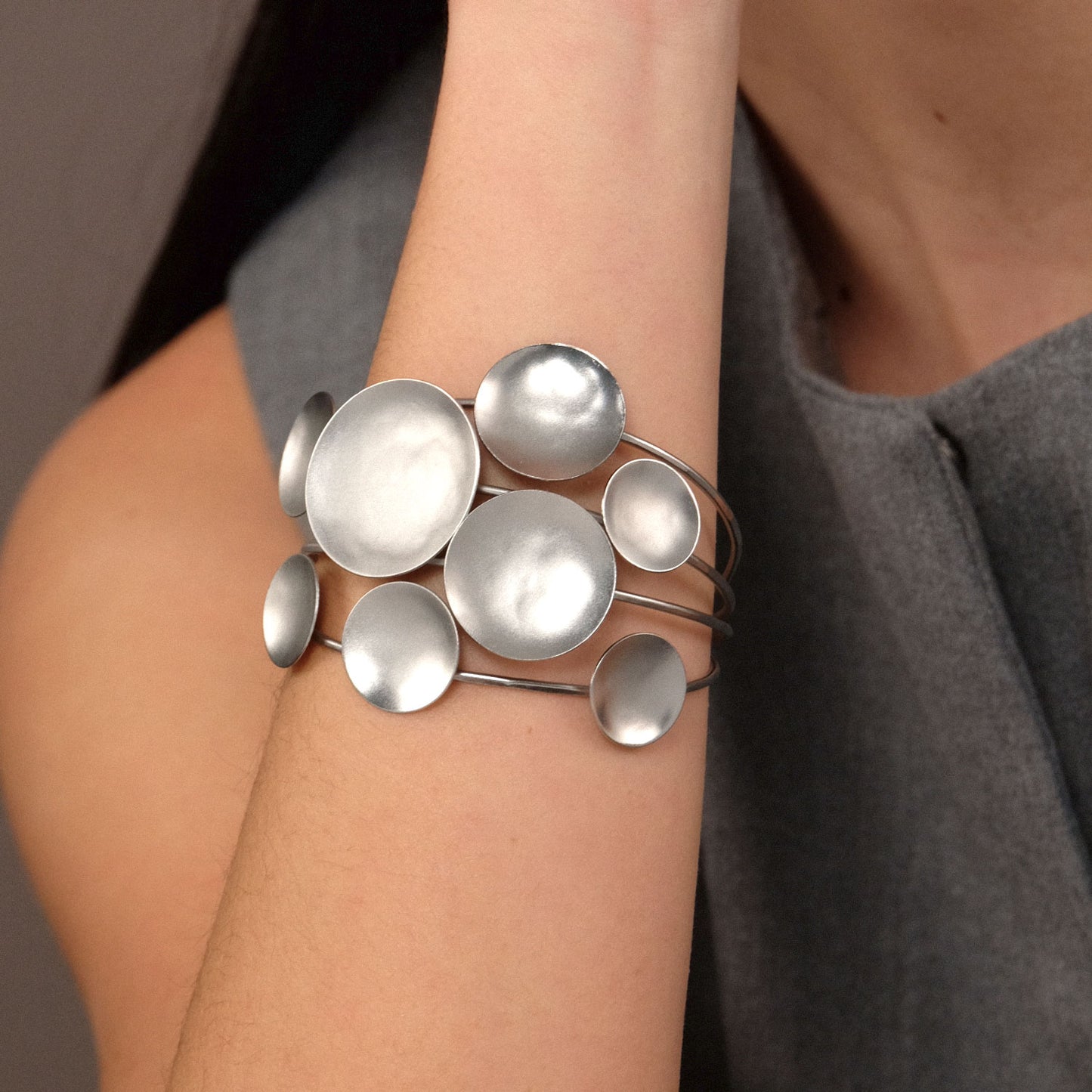 Bracciale Cerchi - Argento