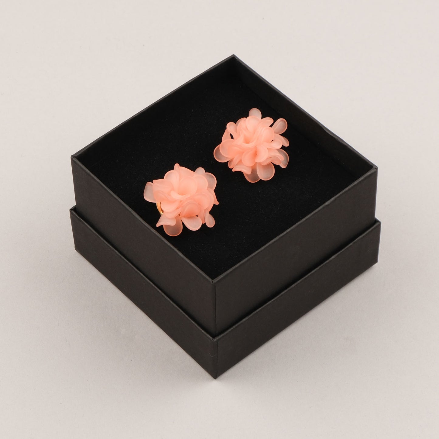 Orecchini Fiorire - Rosa pesca