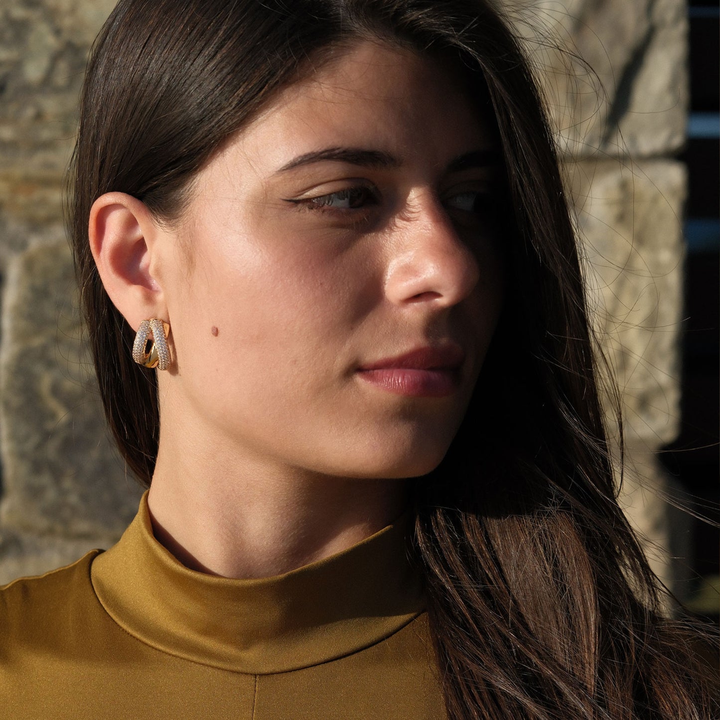 Orecchini Trama - Oro