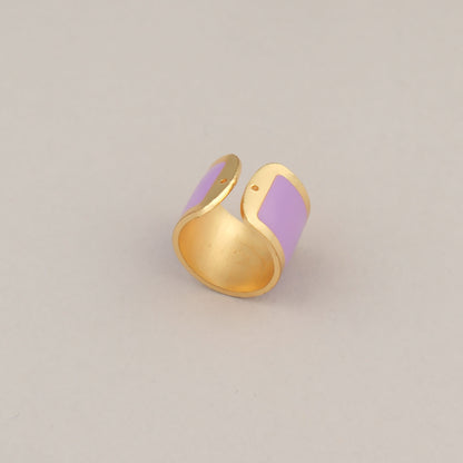 Anello Fascia Grande - Lilla