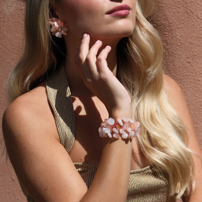 Bracciale Atmosfere - Rosa pesca