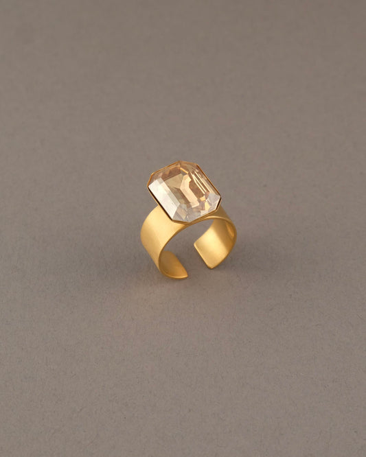 Anello Profili - Champagne