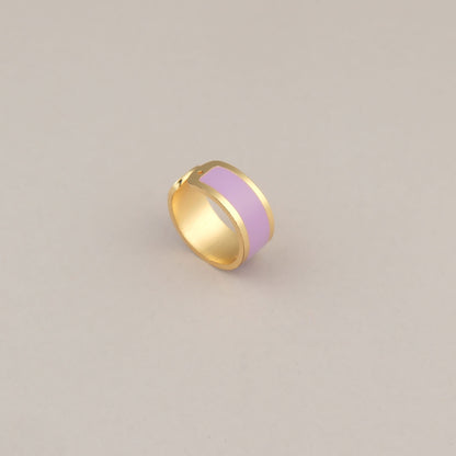 Anello Fascia Piccola - Lilla