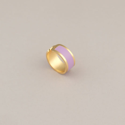 Anello Fascia Piccola - Lilla