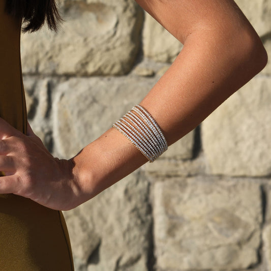 Bracciale Strie piccolo - Oro
