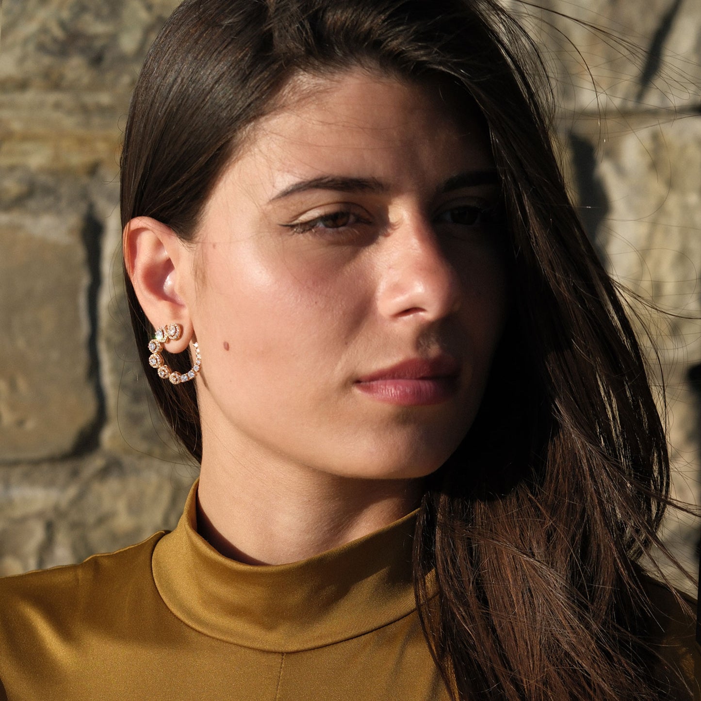 Orecchini Radiale - Oro