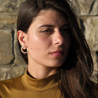 Orecchini Radiale - Oro