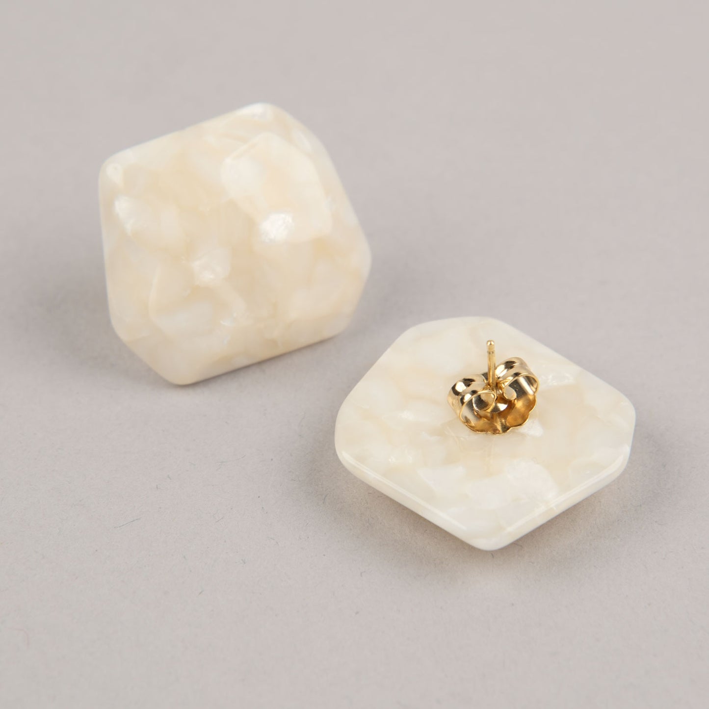 Orecchini Pattern - Latte
