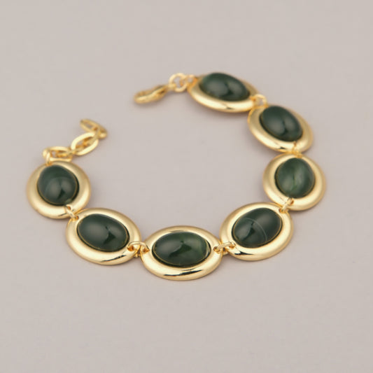 Bracciale Audrey - Verde scuro