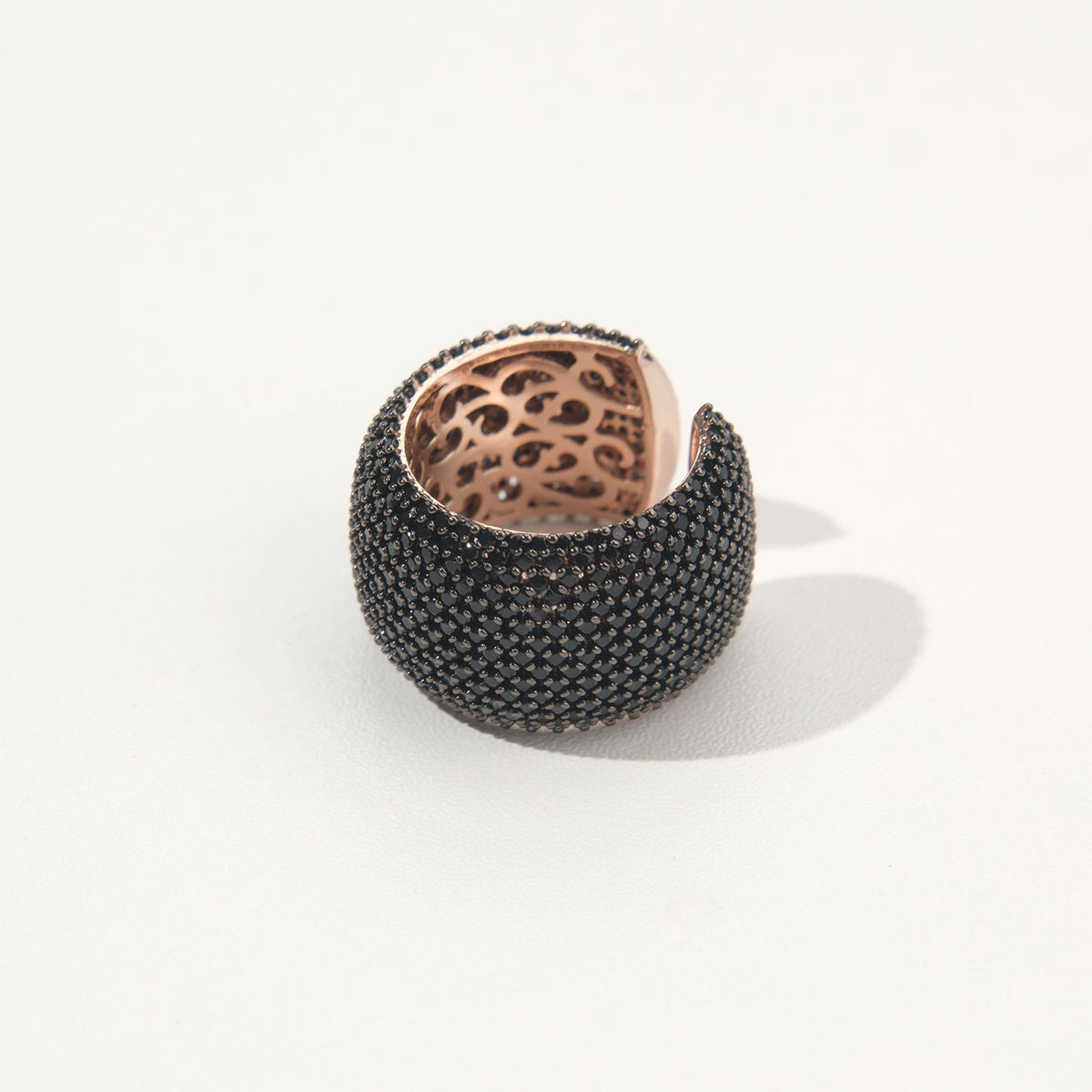Anello Adorno - Nero