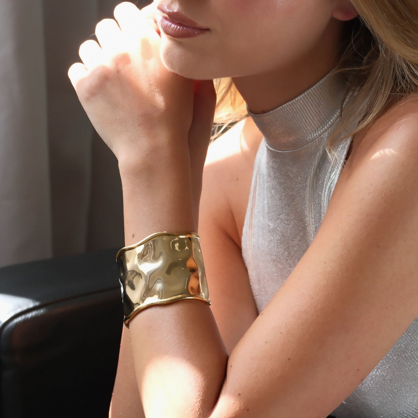 Bracciale Silicea - Dorato