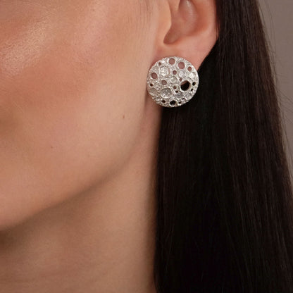 Orecchini Moon - Argento