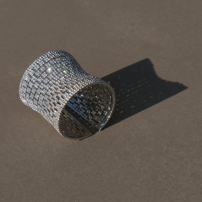 Bracciale Pixel grande - Argento