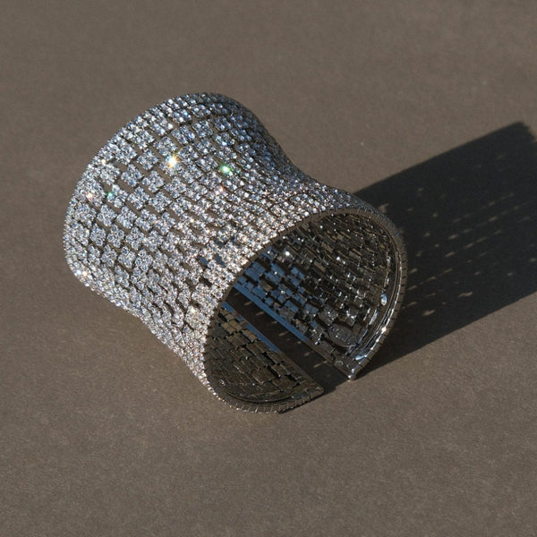 Bracciale Pixel grande - Argento