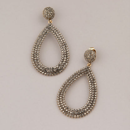 Orecchini Goccia - Grigio antracite