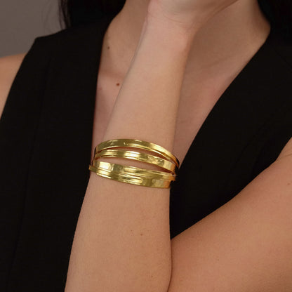 Bracciale Doppio - Dorato