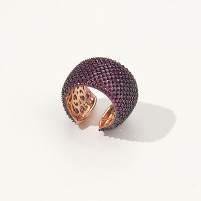 Anello Adorno - Fucsia