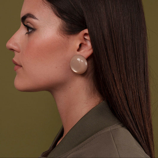 Roulette Clip-On Earrings