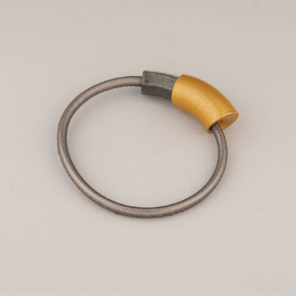Bracciale Tube - Mattone e Brunito