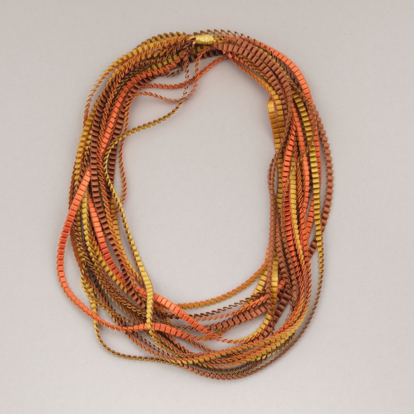Silk necklace